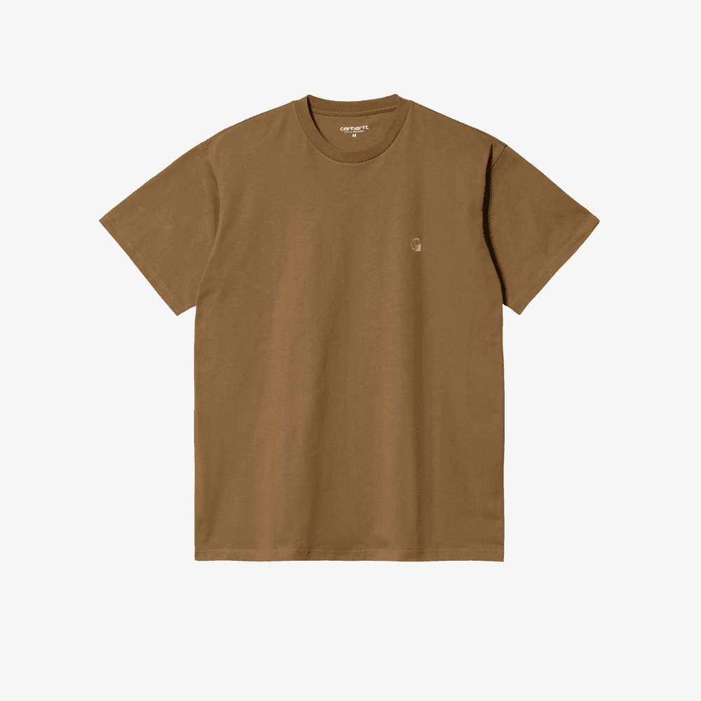 T Shirt Carhartt Chase SS Hamilton Brown - 6