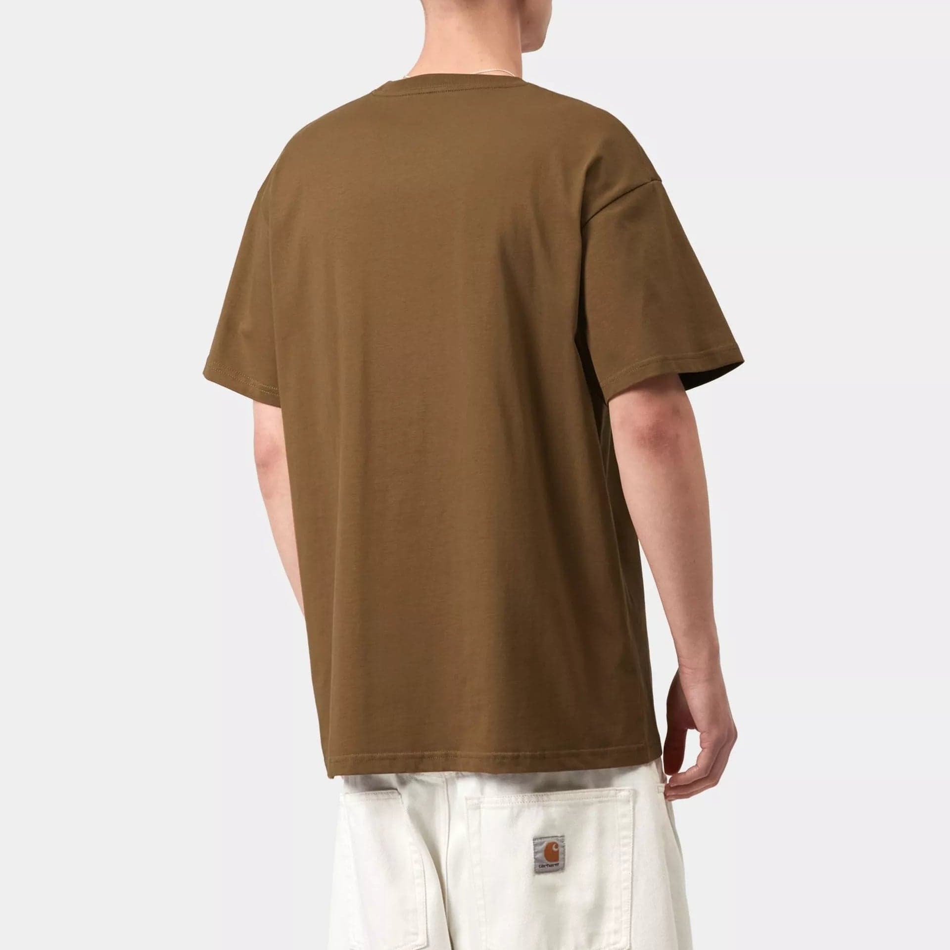 T Shirt Carhartt Chase SS Hamilton Brown - 4