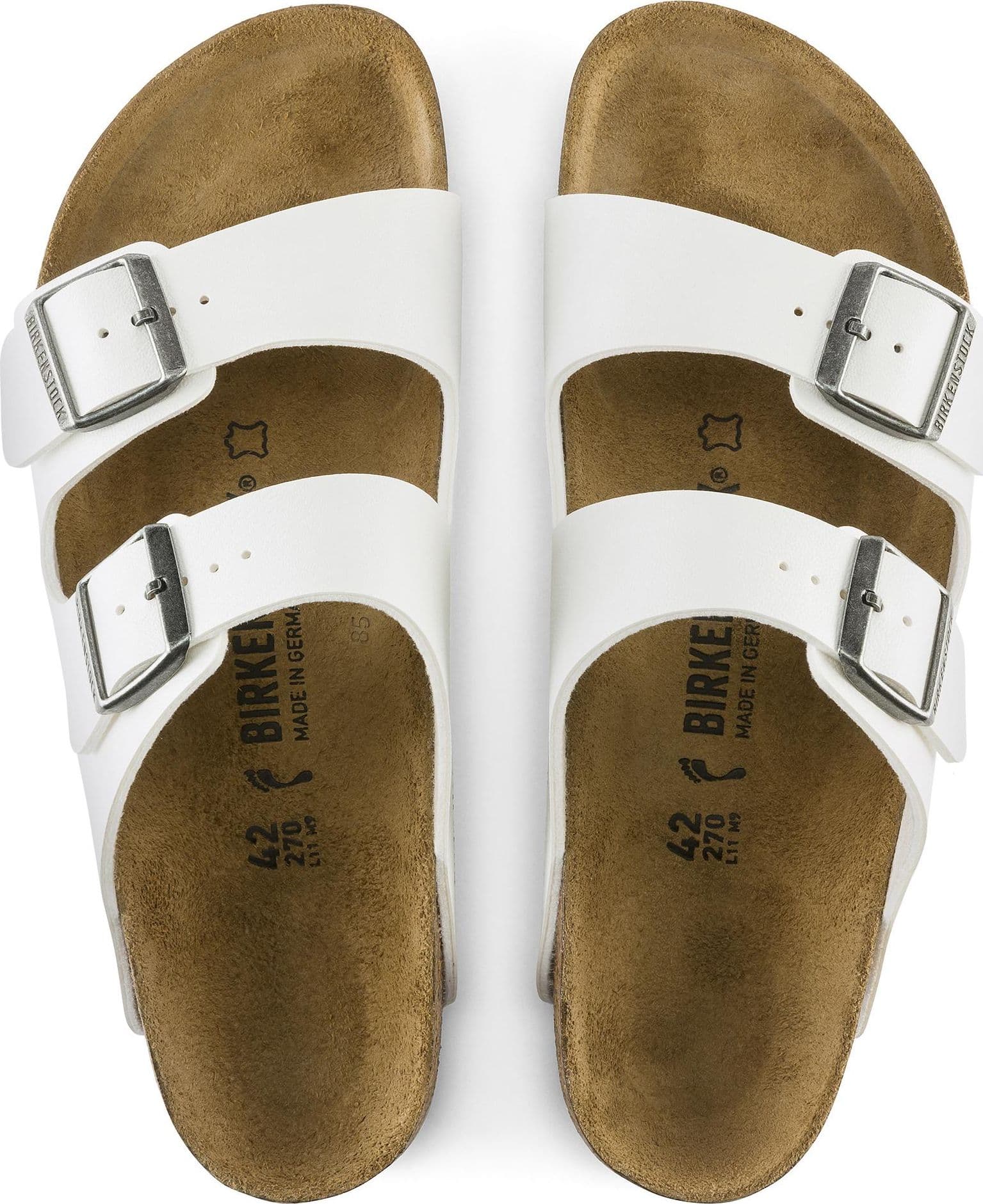 Birkenstock Arizona Birco-Flor white - 4