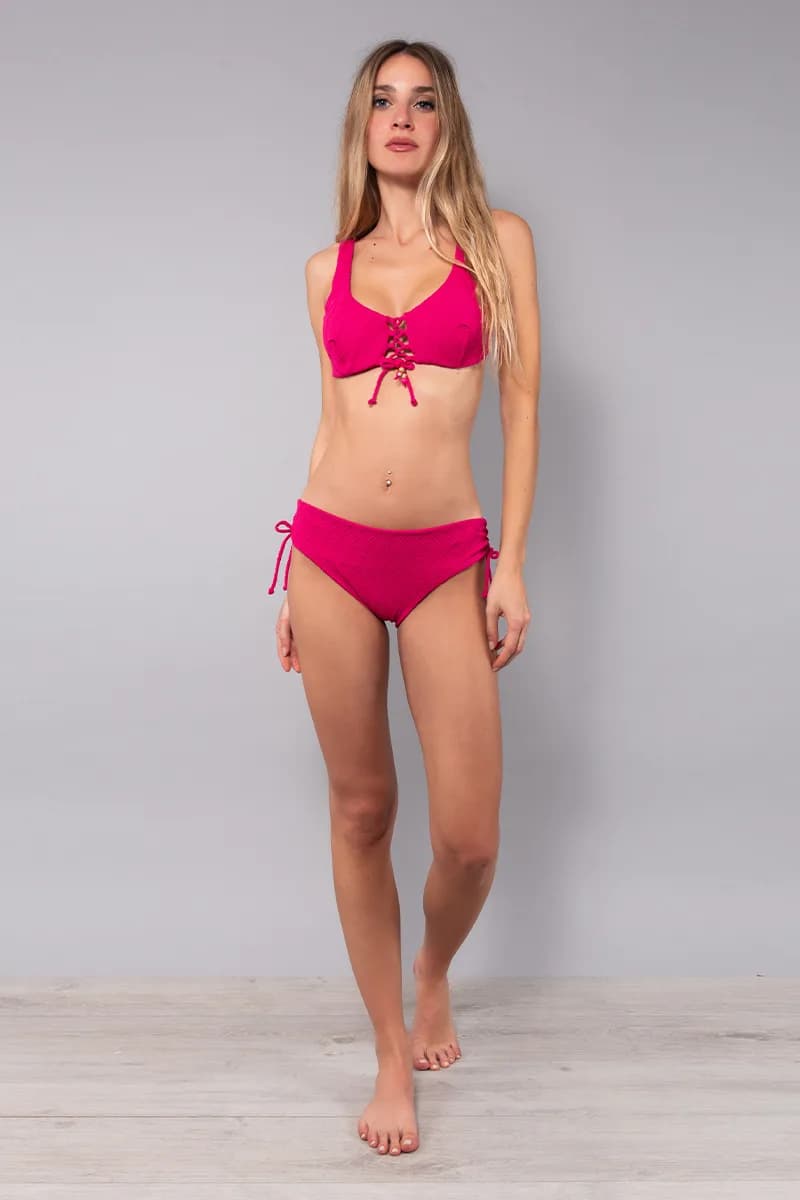 Slip con coulisse Geometrical Jacquard | VERDISSIMA Mare - 4