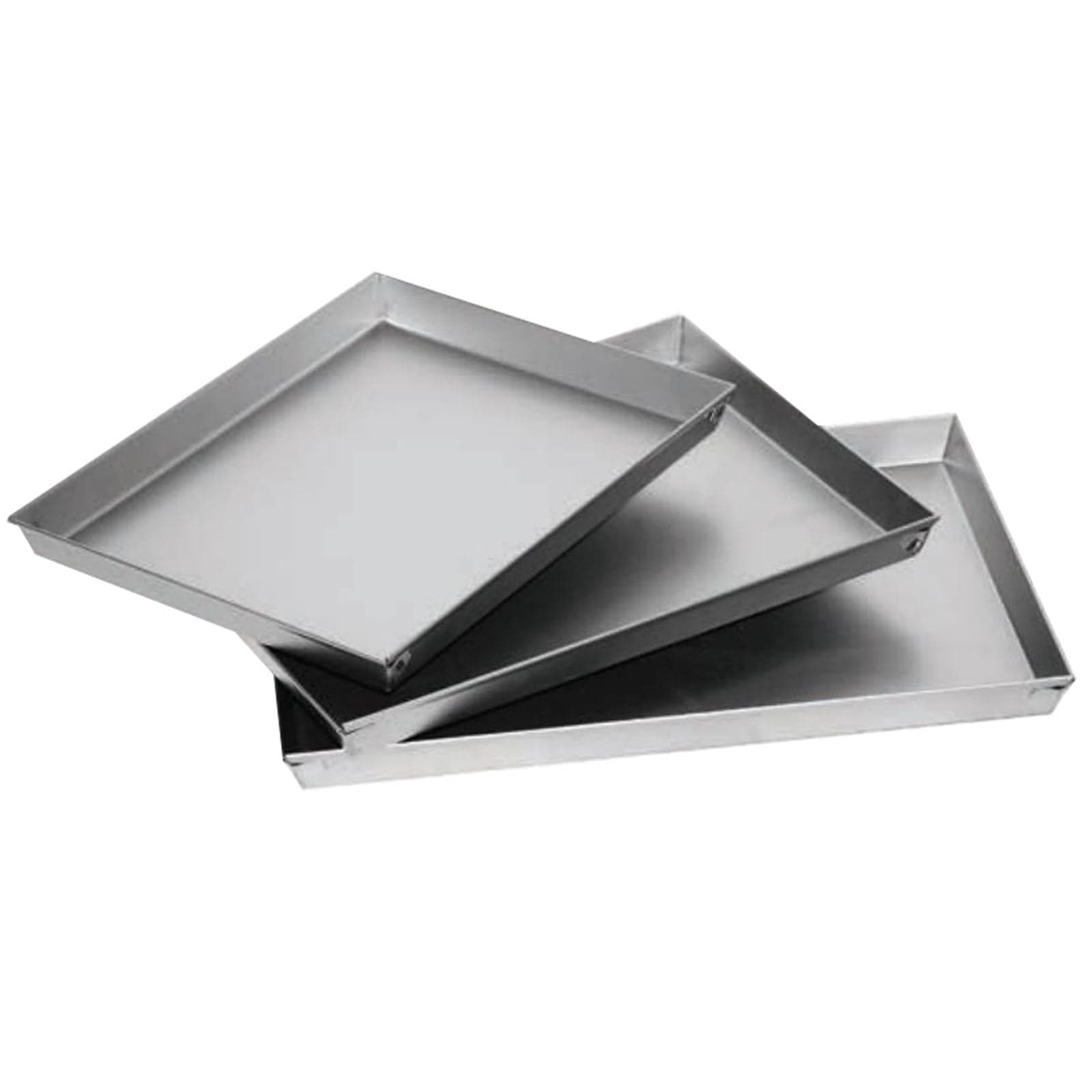 Kit 3 teglie rettangolari per pizza forno a legna lasagnera "Made in Italy" - 6