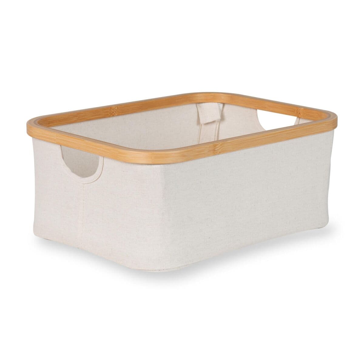 Cestino Portaoggetti Quax 38x30cm - Beige/Natural - 2