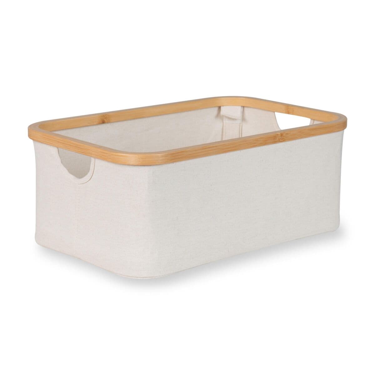 Cestino Portaoggetti Quax 38x30cm - Beige/Natural - 3