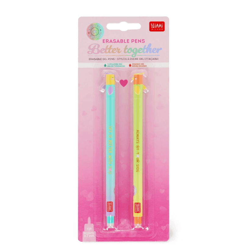 Legami - San Valentino Set di 2 Penne Gel Cancellabili - Better Together Limited Edition (VEPSET0015) - 7