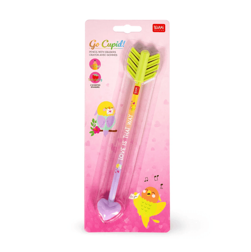 Legami - San Valentino Matita con due Gomme Profumate - Go Cupid! Limited Edition (VPAR0002) - 3