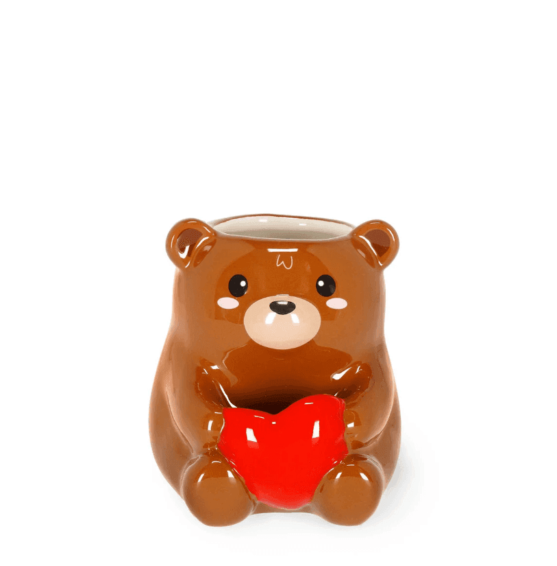 Legami - San Valentino Portapenne in Ceramica - Teddy Bear - Desk Friends (VPHS0009) - 2
