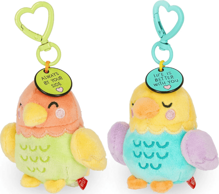 Legami - San Valentino Set di 2 Portachiavi con Peluche - Super Soft! - Tiny (VSPK0017) - 2