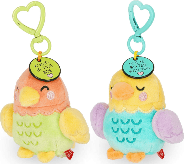Legami - San Valentino Set di 2 Portachiavi con Peluche - Super Soft! - Tiny (VSPK0017) - 2