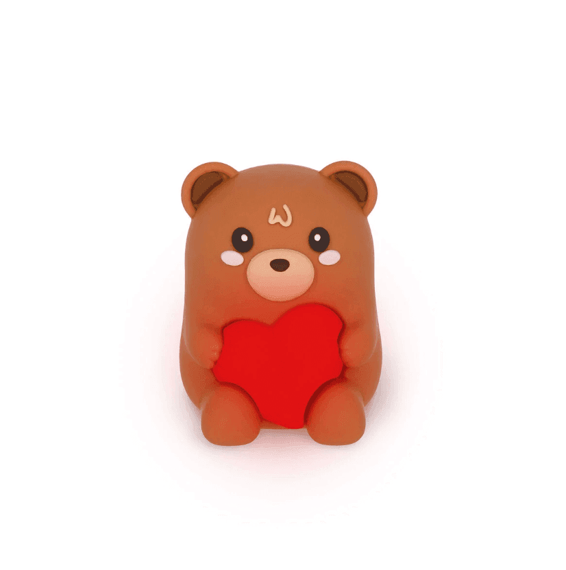 Legami - San Valentino Temperamatite Luminoso con Contenitore - Teddy Bear (VPSL0004) - 2