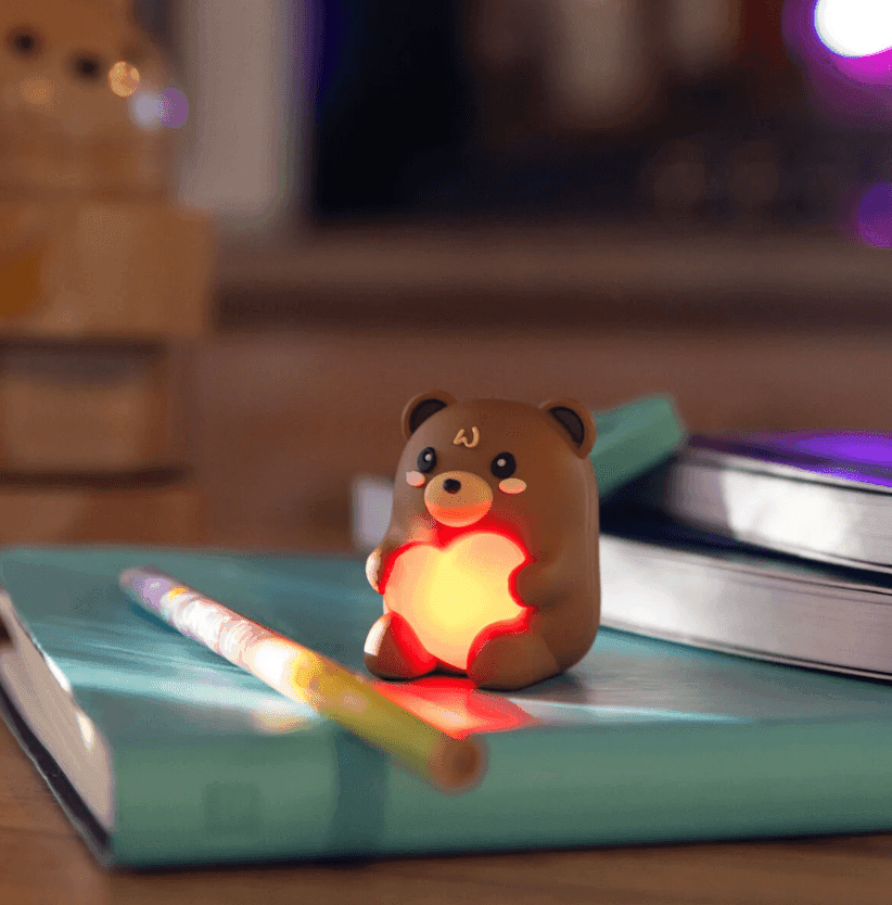 Legami - San Valentino Temperamatite Luminoso con Contenitore - Teddy Bear (VPSL0004) - 6