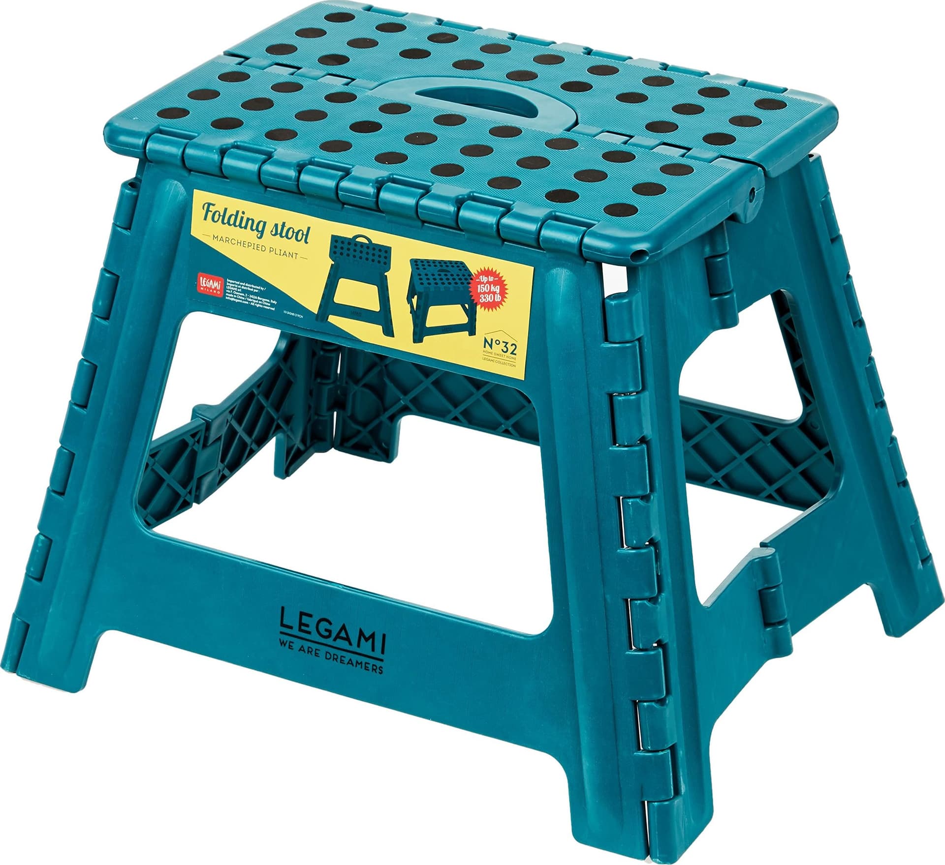 Legami - Sgabello pieghevole - Sos Folding Stool verde petrolio - 2