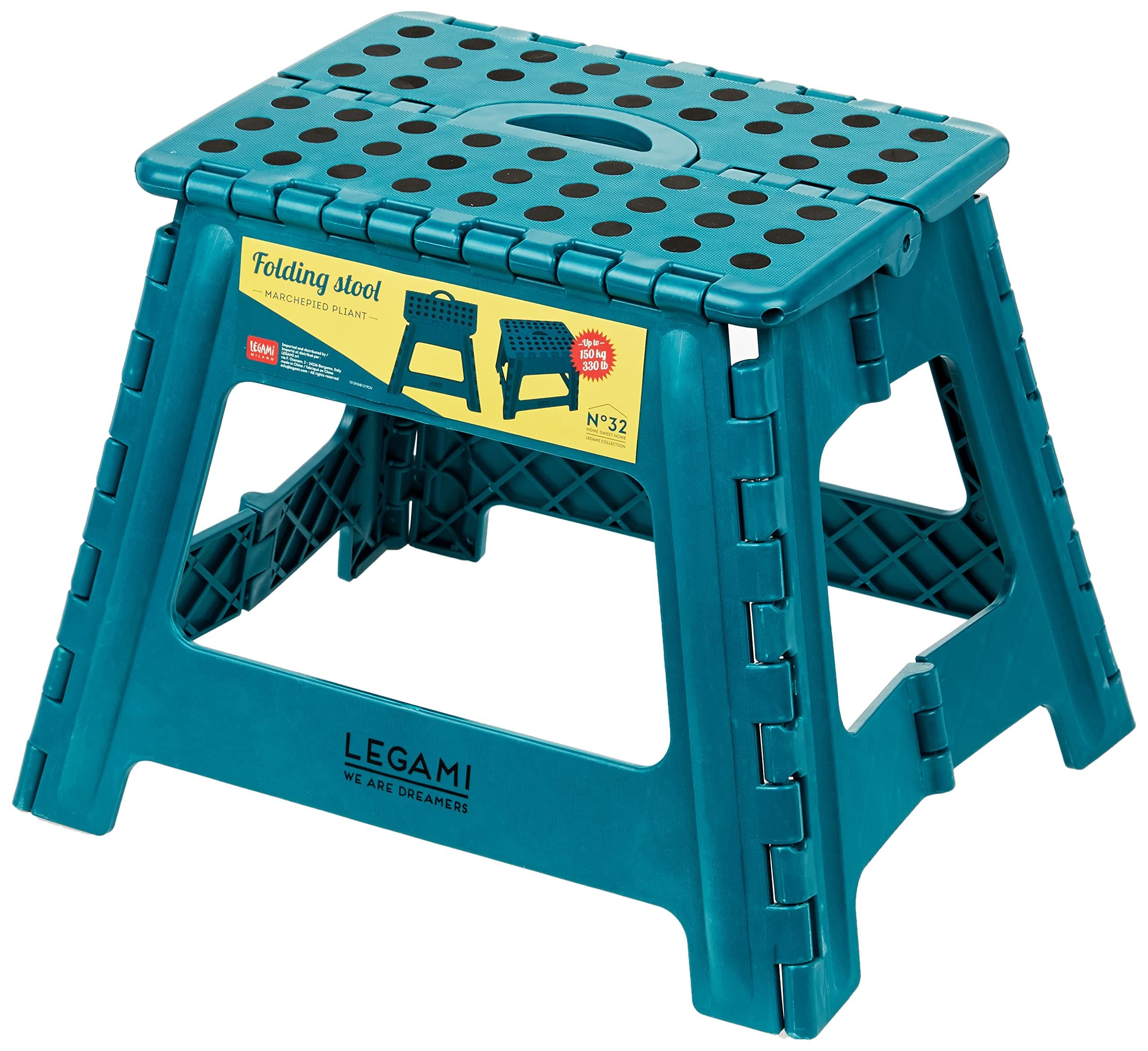 Legami - Sgabello pieghevole - Sos Folding Stool verde petrolio - 2