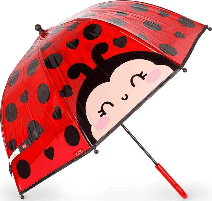 Legami - Ombrello per Bambini Ladybug - Dancin' in the Rain (VKUM0007) - 2
