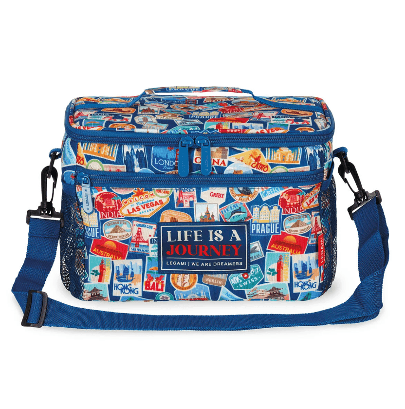 Legami - Borsa Porta Pranzo 7,7 l - Travel Stickers - Lunch Bag (VSLBAG0005) - 2