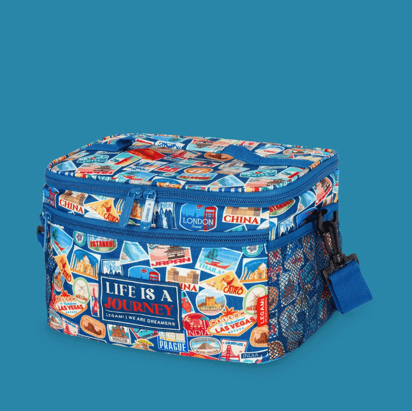 Legami - Borsa Porta Pranzo 7,7 l - Travel Stickers - Lunch Bag (VSLBAG0005) - 3