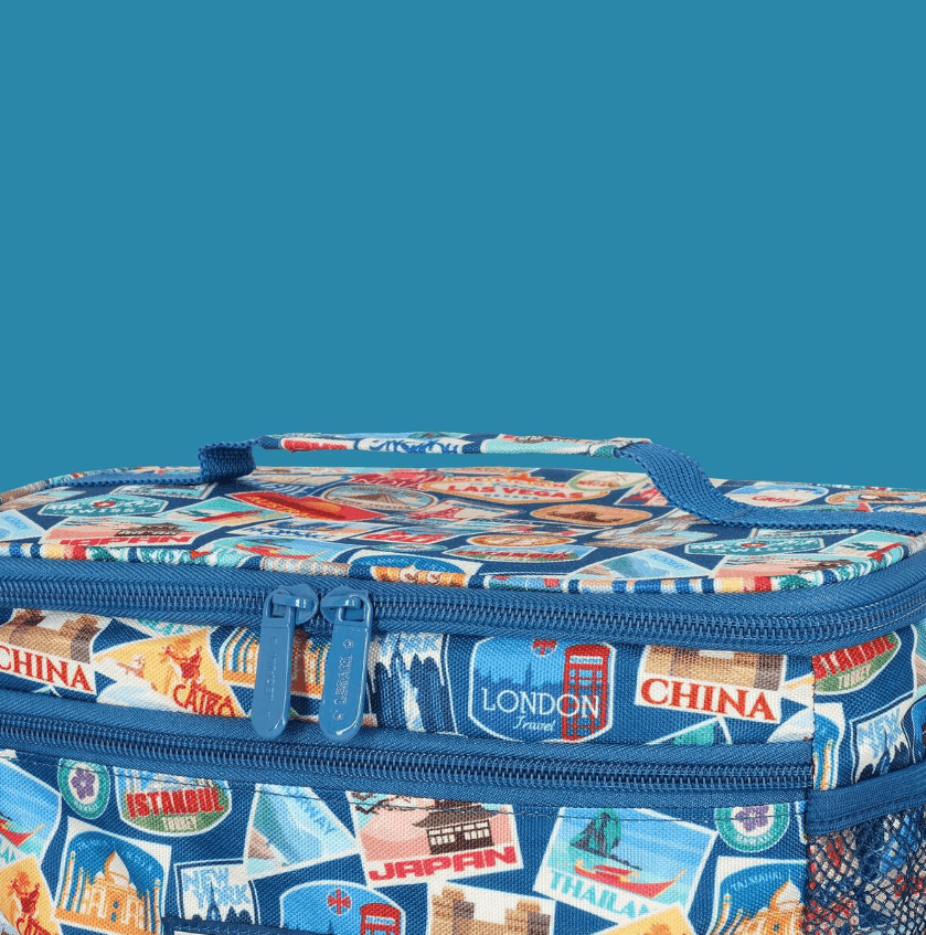 Legami - Borsa Porta Pranzo 7,7 l - Travel Stickers - Lunch Bag (VSLBAG0005) - 4