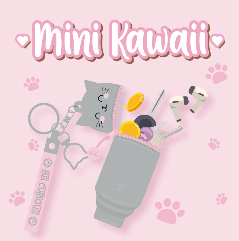 Legami - Portamonete con Portachiavi Kitty - Mini Kawaii (VMKAW0004) - 5