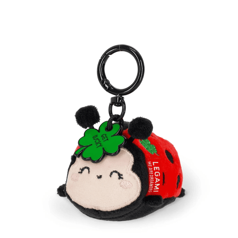 Legami - Portachiavi di Peluche Ladybug - Tiny Super Soft! (VSPK0018)