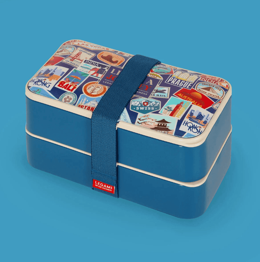 Legami - Contenitore Porta Pranzo 1200 ml - Travel Stickers - Lunch Box (VLBD0005) - 6