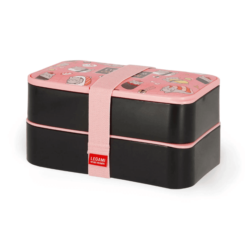 Legami - Contenitore Porta Pranzo 1200 ml - Sushi Cat - Lunch Box (VLBD0006) - 4