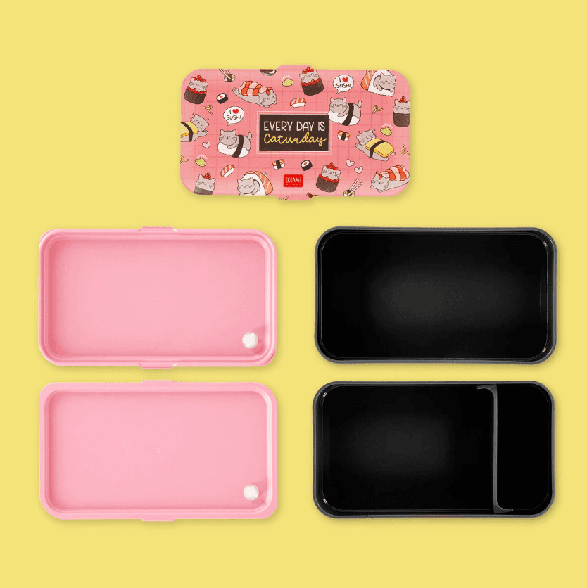 Legami - Contenitore Porta Pranzo 1200 ml - Sushi Cat - Lunch Box (VLBD0006) - 5