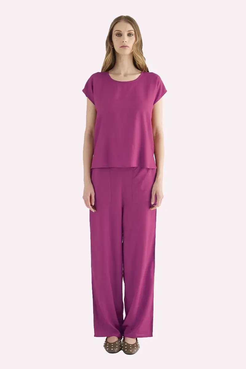 Blusa in viscosa Fresh Days | VERDISSIMA Isla - 1