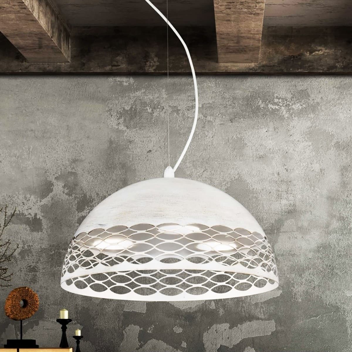 Lampadario classico LAM 4536 40 GX53 LED metallo sospensione - 2