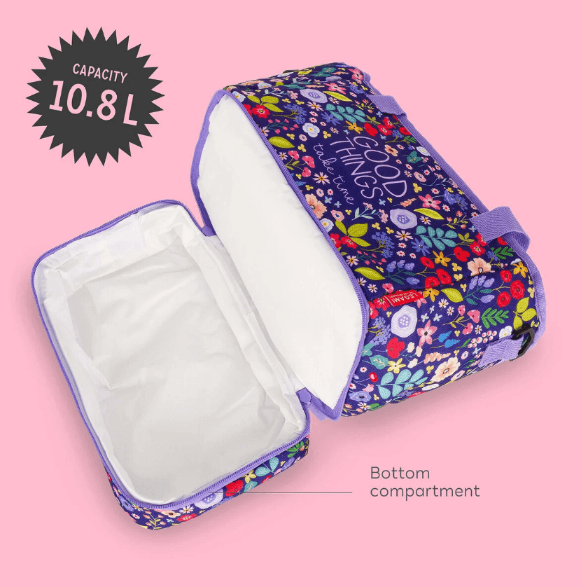 Legami - Borsa Porta Pranzo 10,8 l - Flowers - Lunch Bag - 3