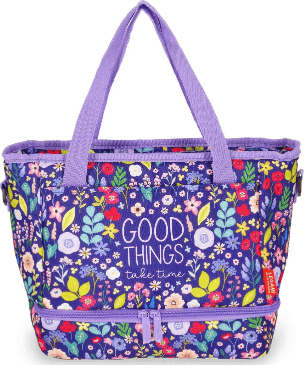 Legami - Borsa Porta Pranzo 10,8 l - Flowers - Lunch Bag - 4