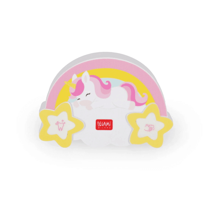 Legami - Timer 2 in 1 per Lavare Mani e Denti - Unicorn - Hands and Teeth Timer (VKTIM0001) - 3