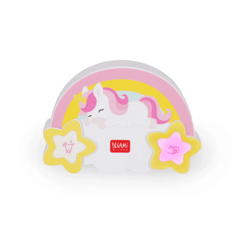 Legami - Timer 2 in 1 per Lavare Mani e Denti - Unicorn - Hands and Teeth Timer (VKTIM0001) - 5