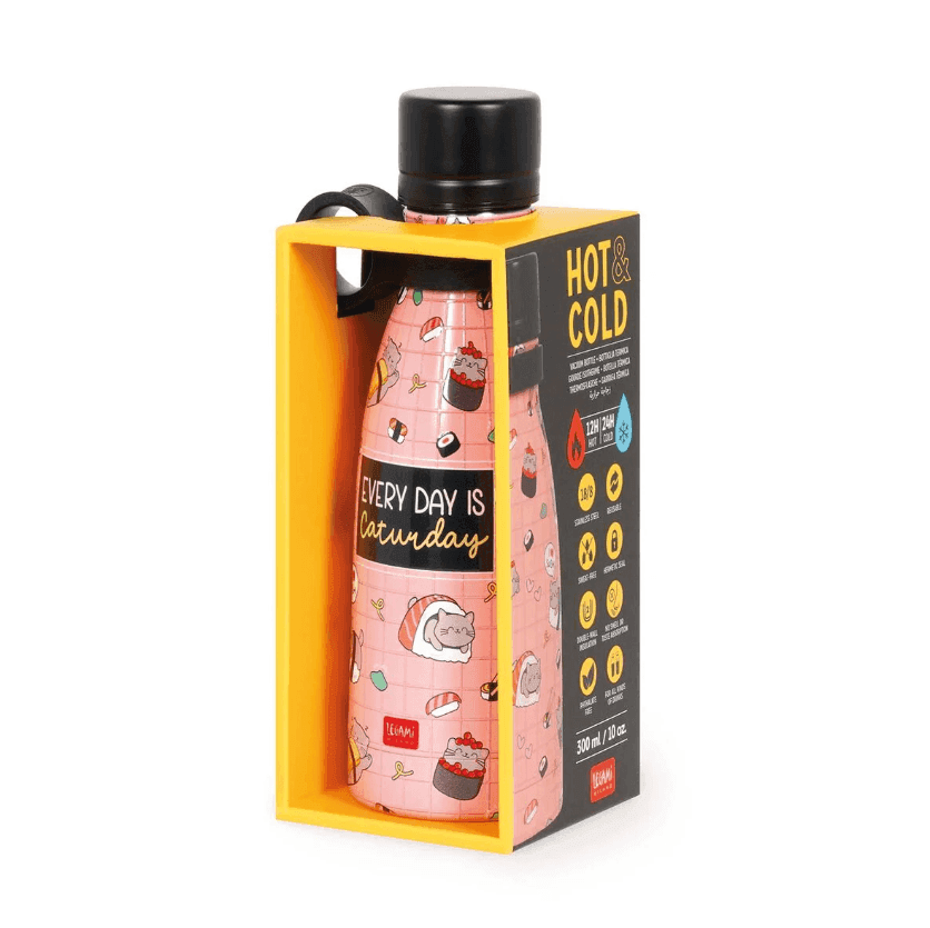 Legami - Bottiglia Termica Mini 300 ml - Sushi Cat - Hot & Cold (VSSBM0007) - 4