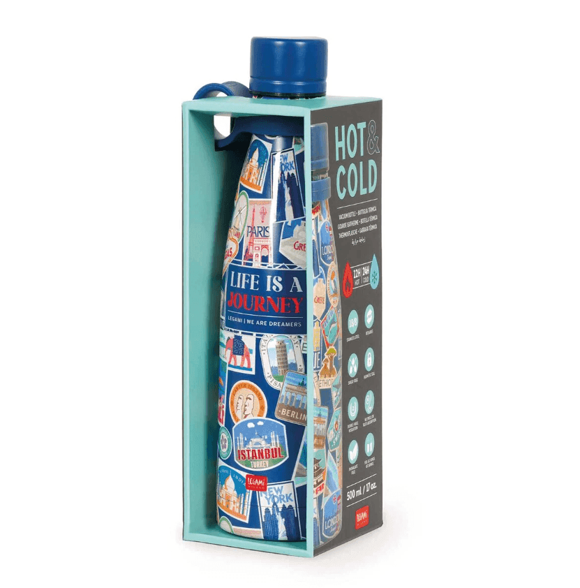 Legami - Bottiglia Termica 500 ml - Travel Stickers - Hot & Cold (VSSB0024) - 5