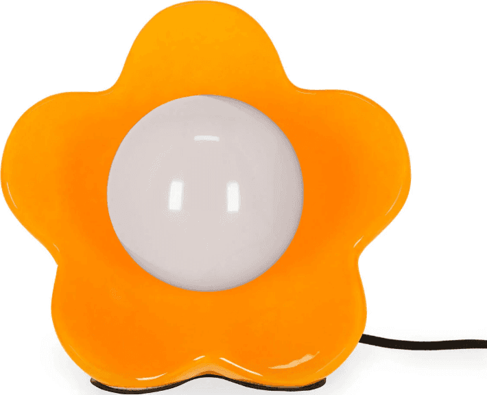Legami - Lampada Led da Tavolo - Shiny Orange - Flower Power (VDLA0002) - 4