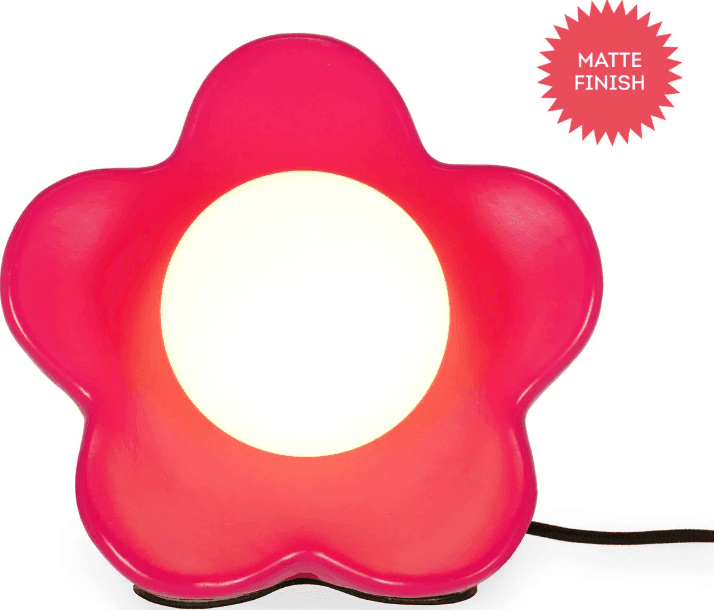Legami - Lampada Led da Tavolo - Matte Pink - Flower Power (VDLA0001) - 3