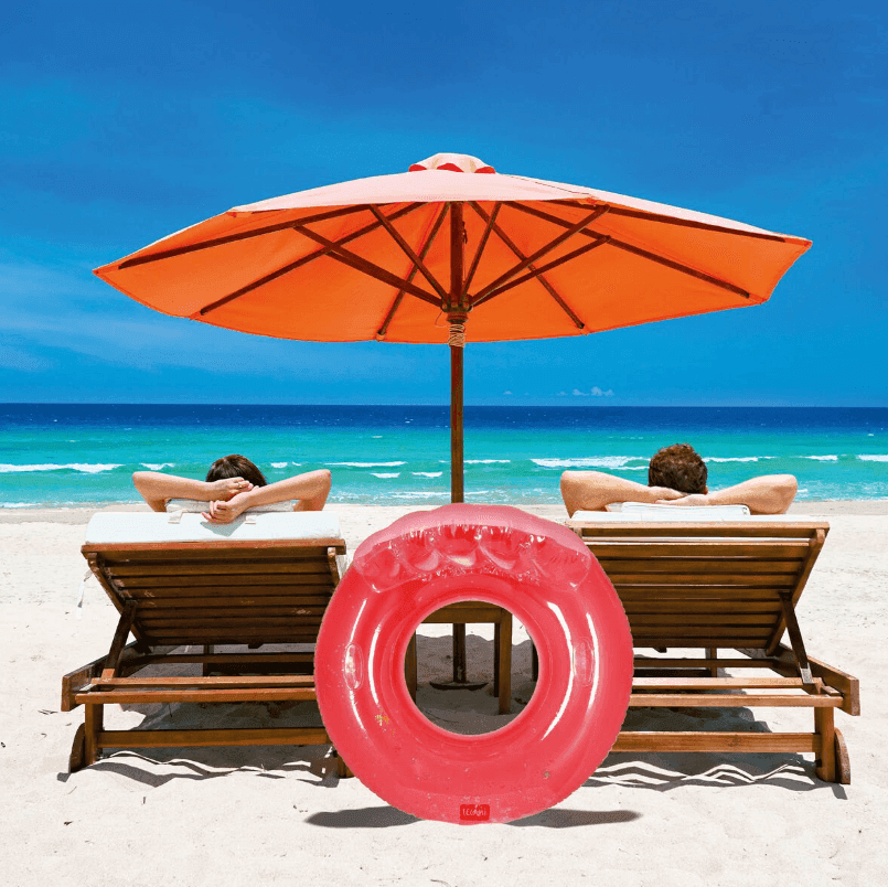Legami - Maxi Ciambella Gonfiabile Maxi Pool Ring Seashell - 3