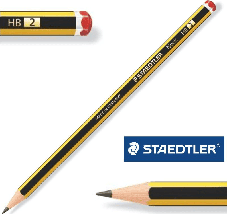 Staedtler - Matita Noris 120- Gradazione 2 HB Conf. 12 pz - 2