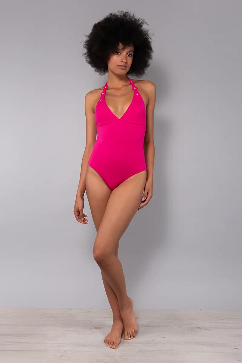 Costume intero con coppe estraibili Madeira | VERDISSIMA Mare - 1