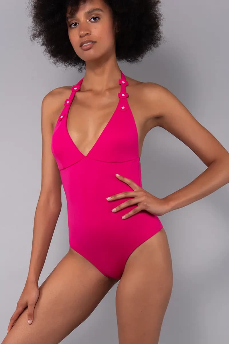Costume intero con coppe estraibili Madeira | VERDISSIMA Mare - 3