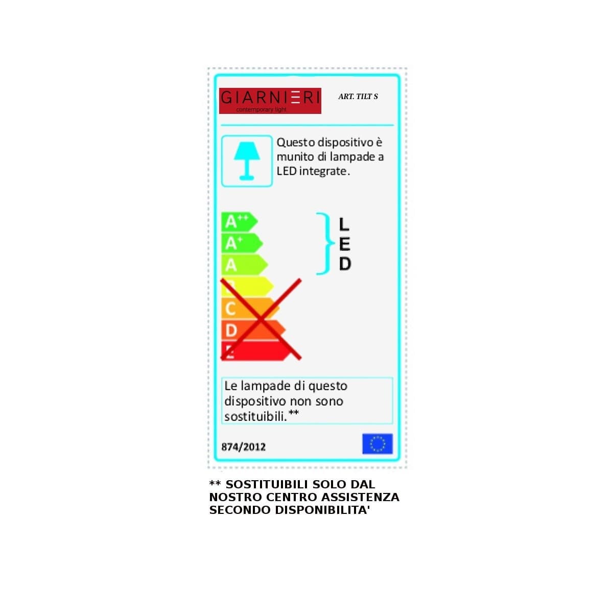 Sospensione Giarnieri TILT S 52W 5200LM 3000°K dimmerabile alluminio bianco piombo oro lampadario biemissione - 15