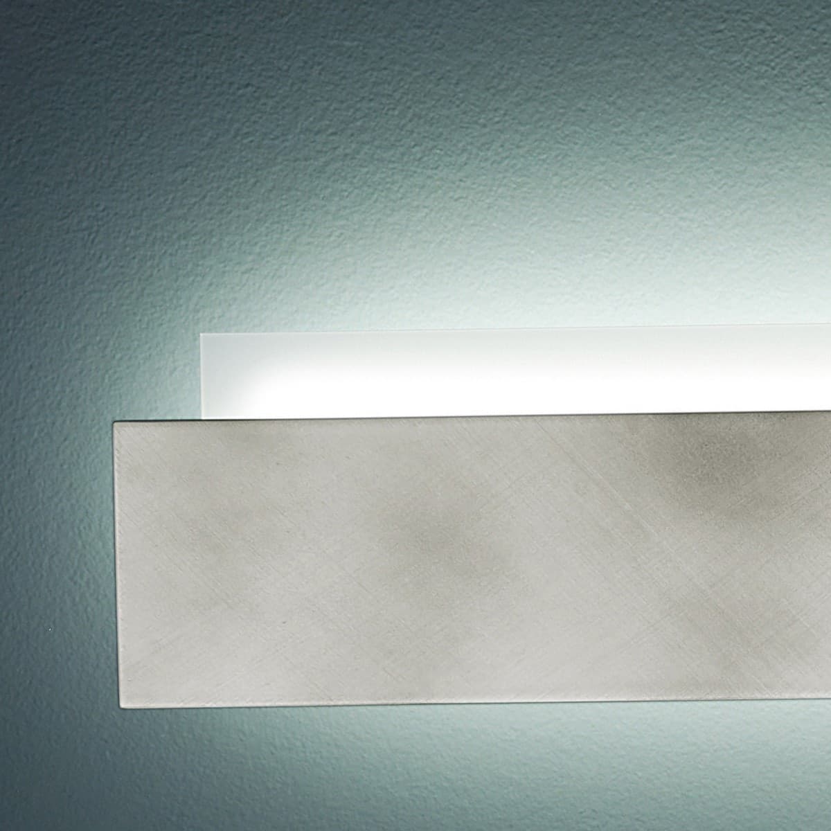 Plafoniera GN-MIKADO PL 120W 12000LM 3000°K 116CM dimmerabile alluminio anticato lampada parete soffitto biemissione moderna - 5