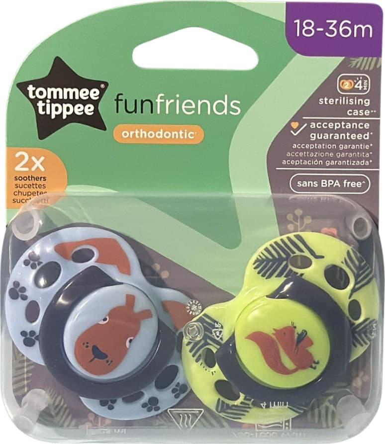 Ciucci Tommee Tippee Fun Friends 18-36m – Blu/Verde