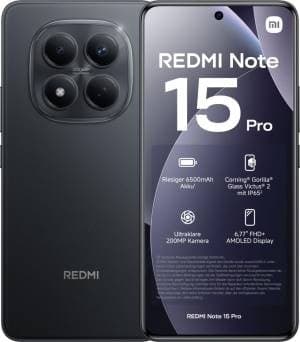 Xiaomi Redmi Note 15 Pro 8+256GB 6.77" Black DS - 3