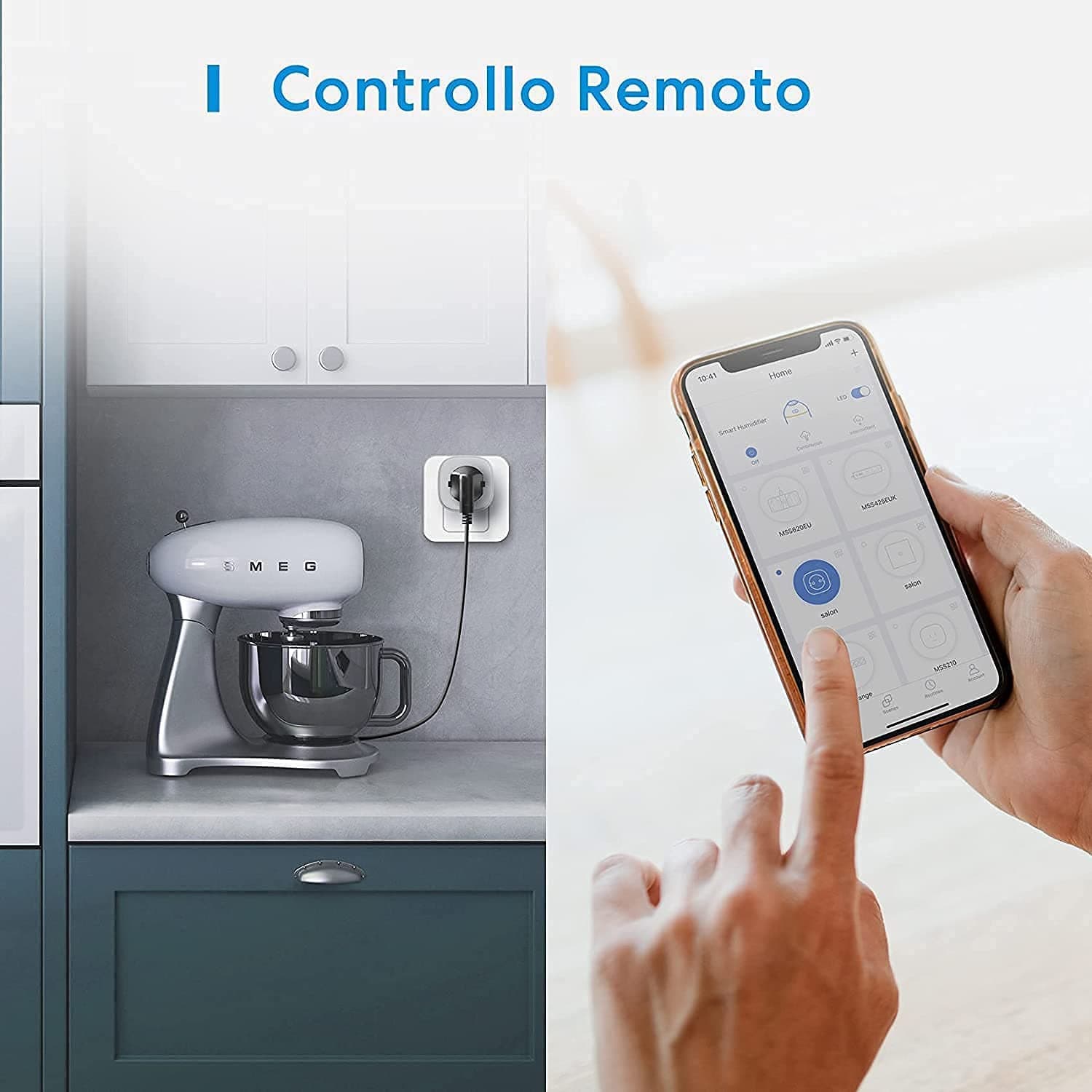 Multipresa smart socket presa intelligente con connettività wi-fi e timer - 2