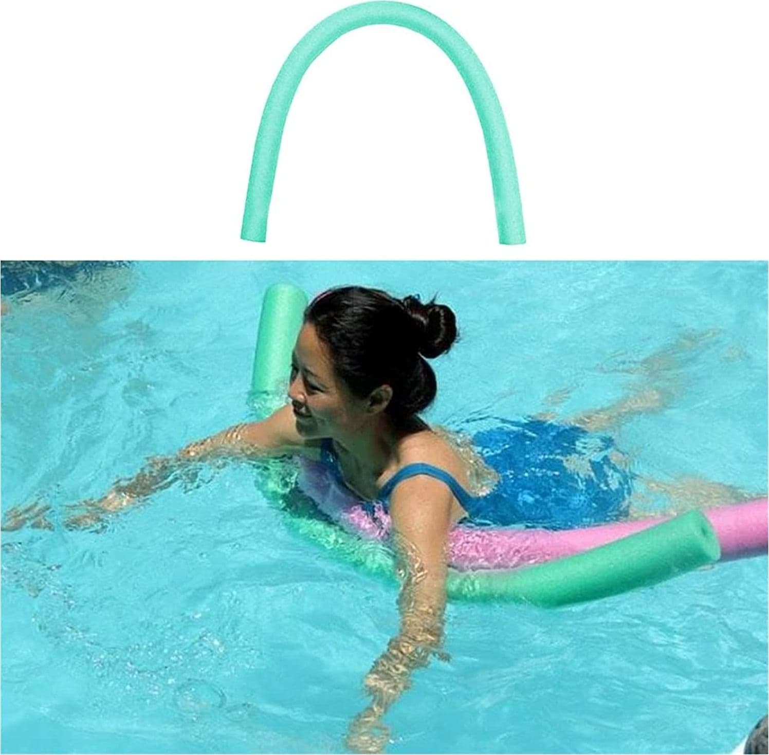 Tubo flessibile galleggiante per mare e piscina in schiuma 150 cm - 9