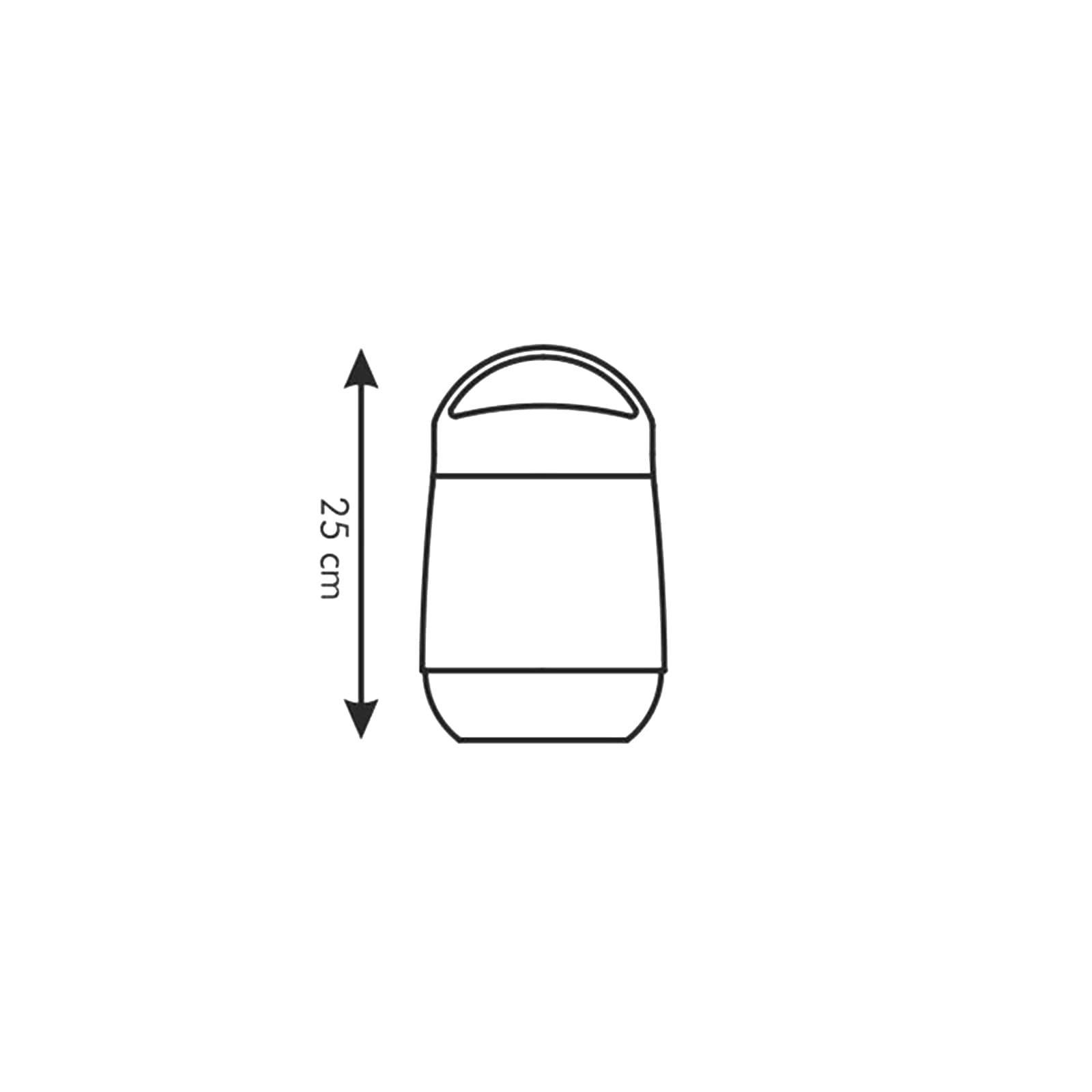 Portavivande termico da 1 litro linea "Family" in plastica resistente - 5
