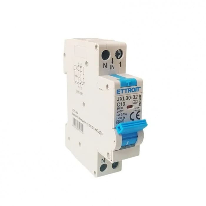 Magnetotermico Differenziale 1P+N 10A 30mA 220V-6KA CLASSE A - 1
