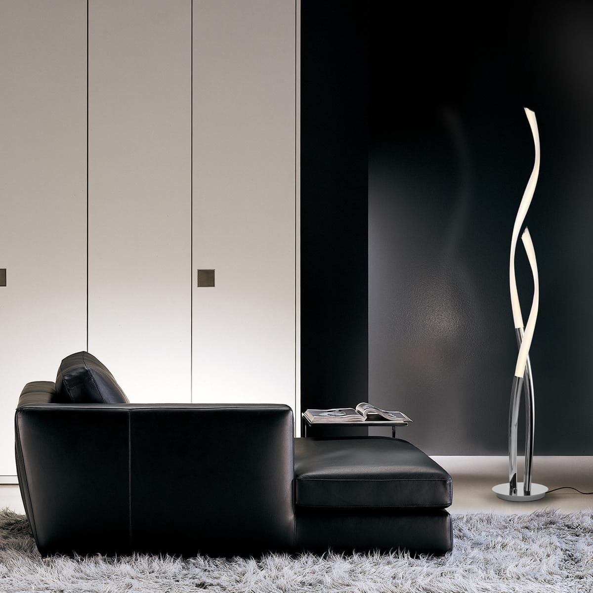 Piantana moderna Mantra ARMONIA 6730 LED acrilico lampada terra - 10