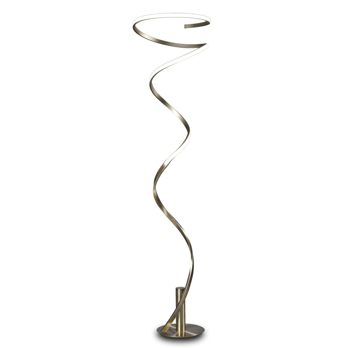 Piantana classica Mantra HELIX 6101 42W LED 3360Lm 3000°K OTTONE anticato dimmerabile lampada terra interno - 2