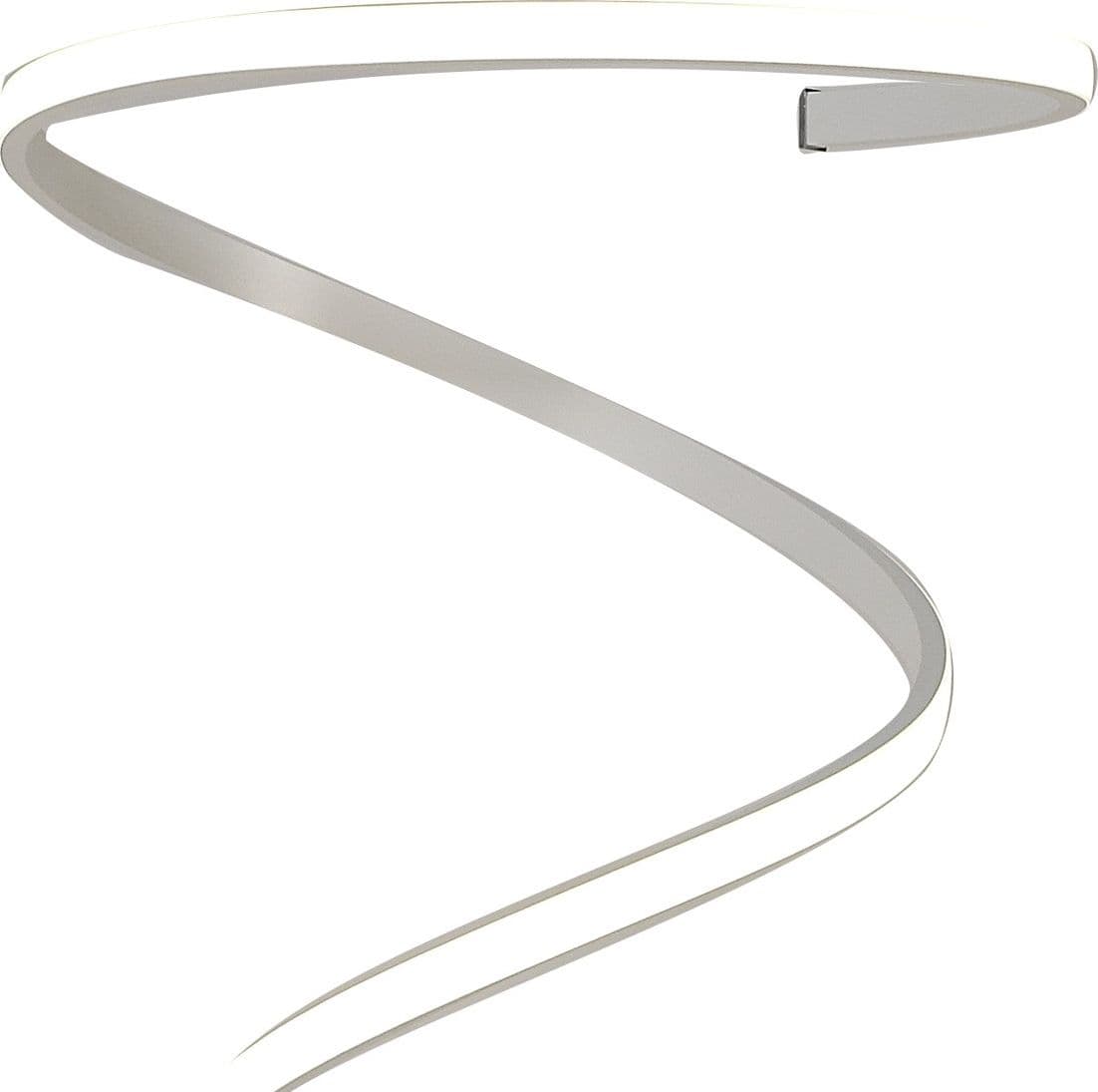 Piantana moderna Mantra HELIX 6102 42W LED 3360Lm 4000°K BIANCO CROMO dimmerabile lampada terra ultramoderna interno - 3